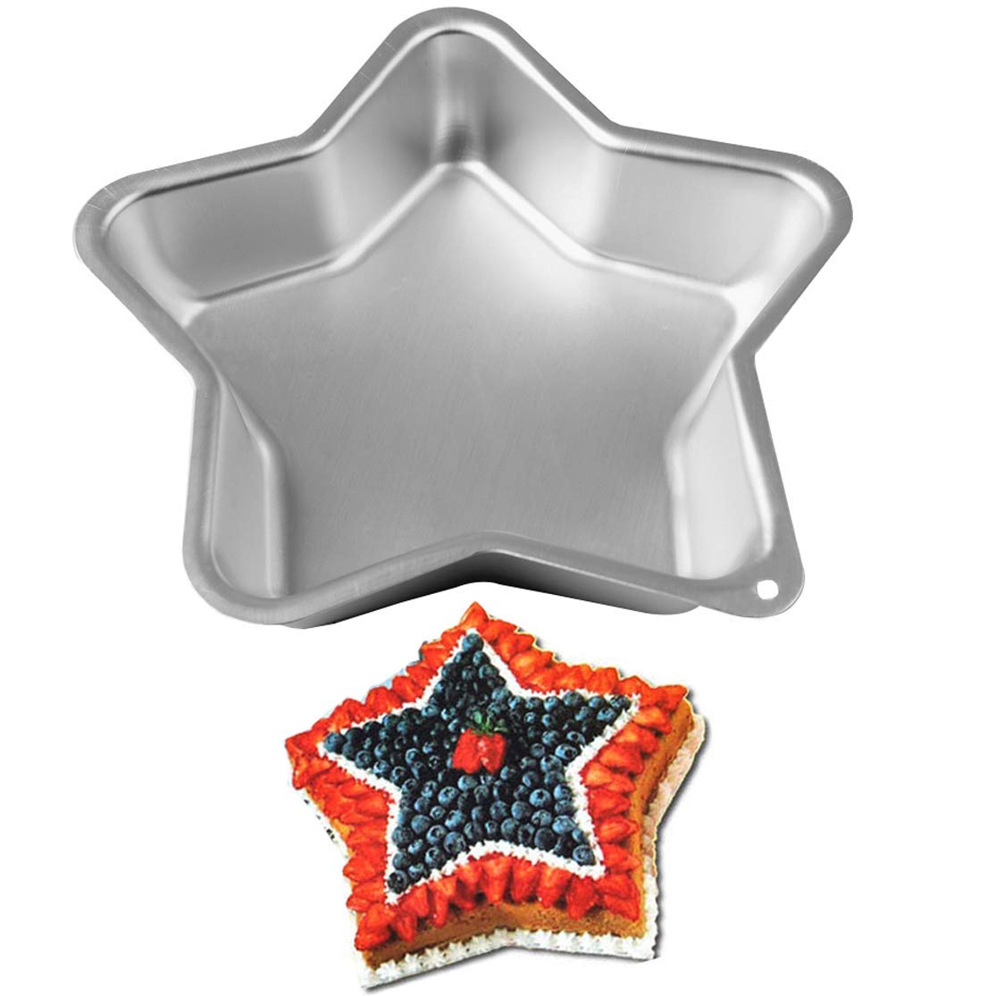 WOTOY Star Cake Baking Pan Mold – Aluminum Alloy