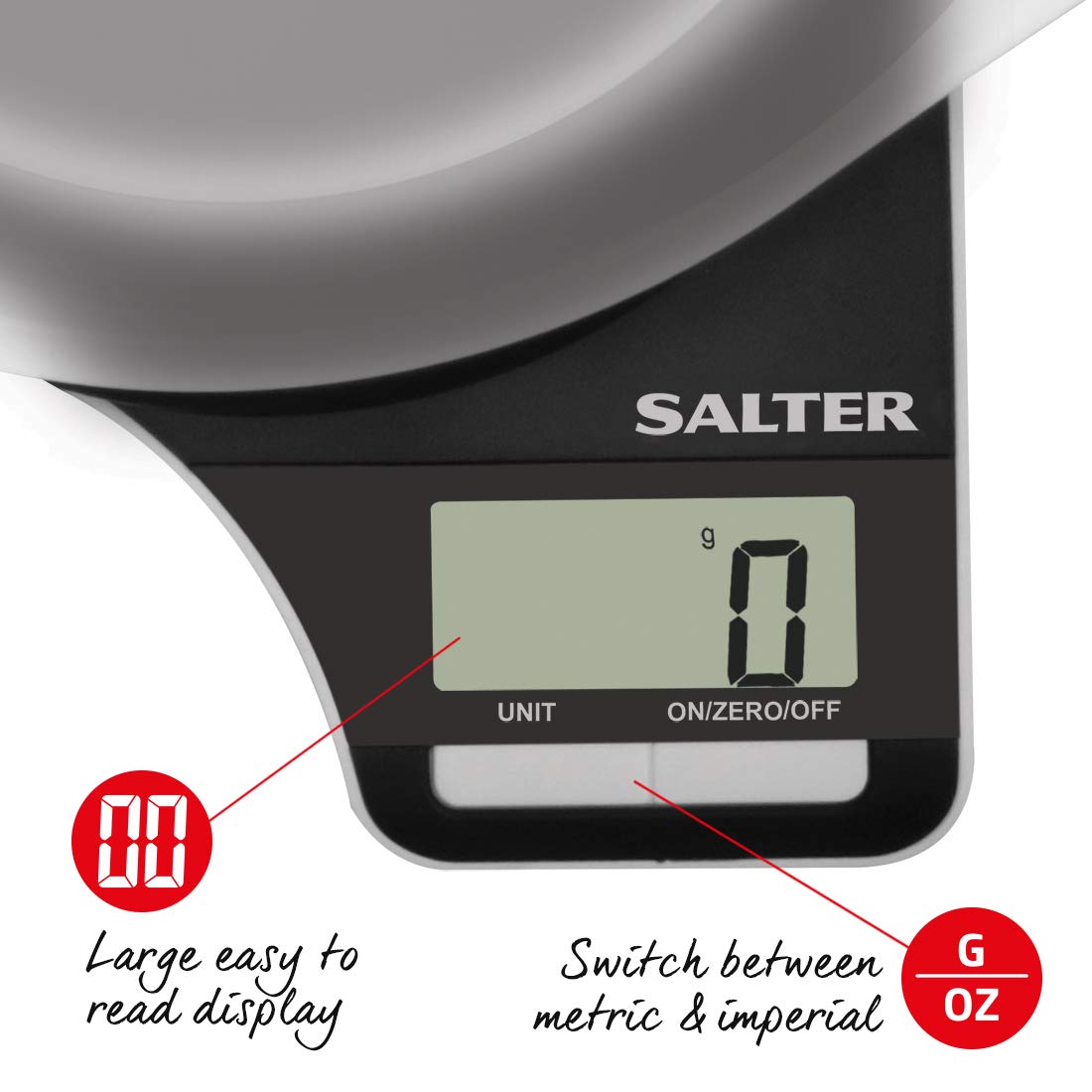 Amazon.co.jp: Salter (ソルター) 計量ジャグ デジタルキッチン