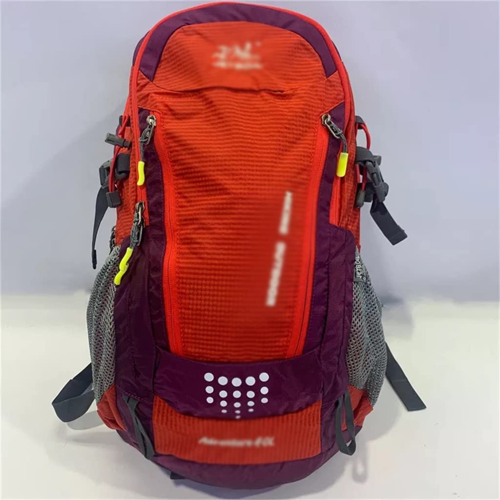 40L Camping Backpack Travel Hiking Backpack Outdoor Bag with Rain Cover (Color : Black, Size : 30 * 20 * 55CM)