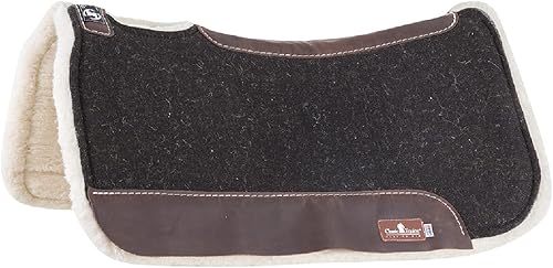 Classic Equine Zone Felt/Fleece Pad 31x32 Negro