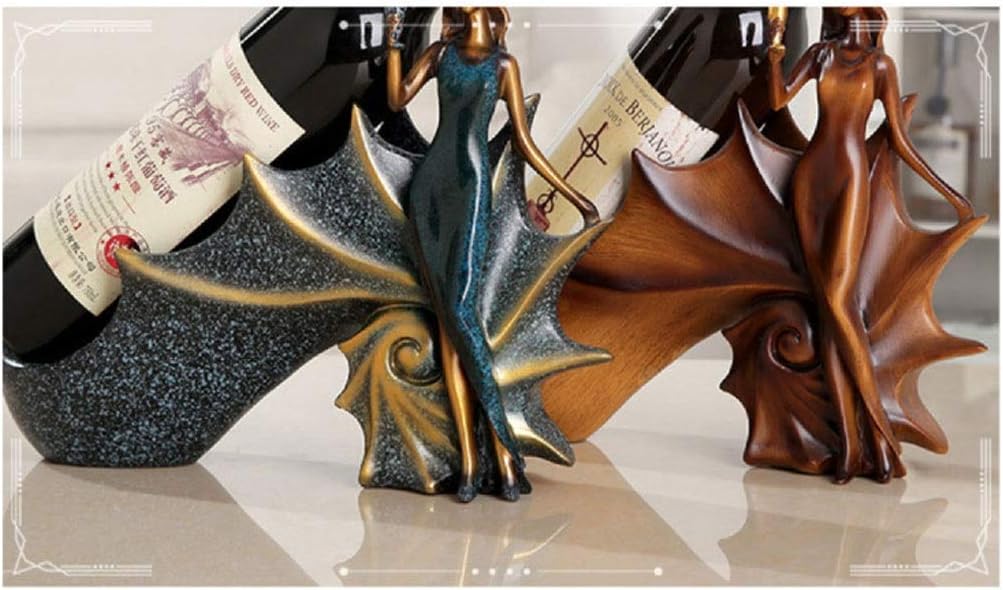 Wine Racks Wine Rack Conch Wine Bottle Holder Stylish Wine Racks Countertop Sculpture Wine Rack Decor Tabletop Wine Rack Wine Rack Stand Wine Racks (Color : A) (C)