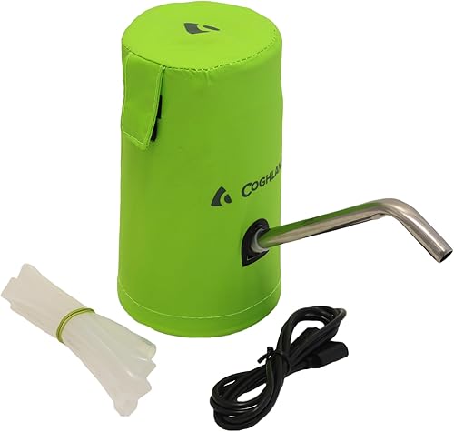 Coghlan's Coghlan's - Bomba de agua eléctrica, recargable por USB con cubierta resistente a la intemperie