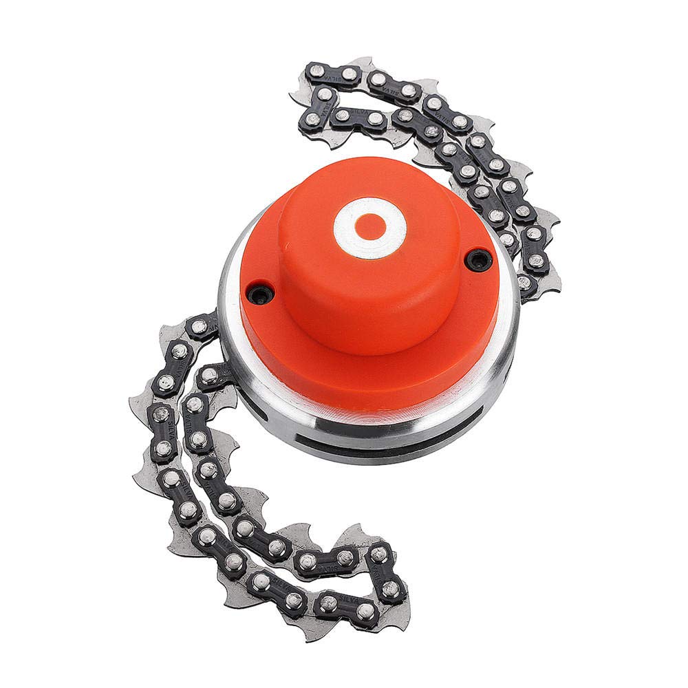 MECSTROKE Brand Heavy Duty Chain Trimmer Head for Brush Cutter Attachment with Extra Chain Set (B0DFMLGMVS) Amazon Price History, Amazon Price Tracker