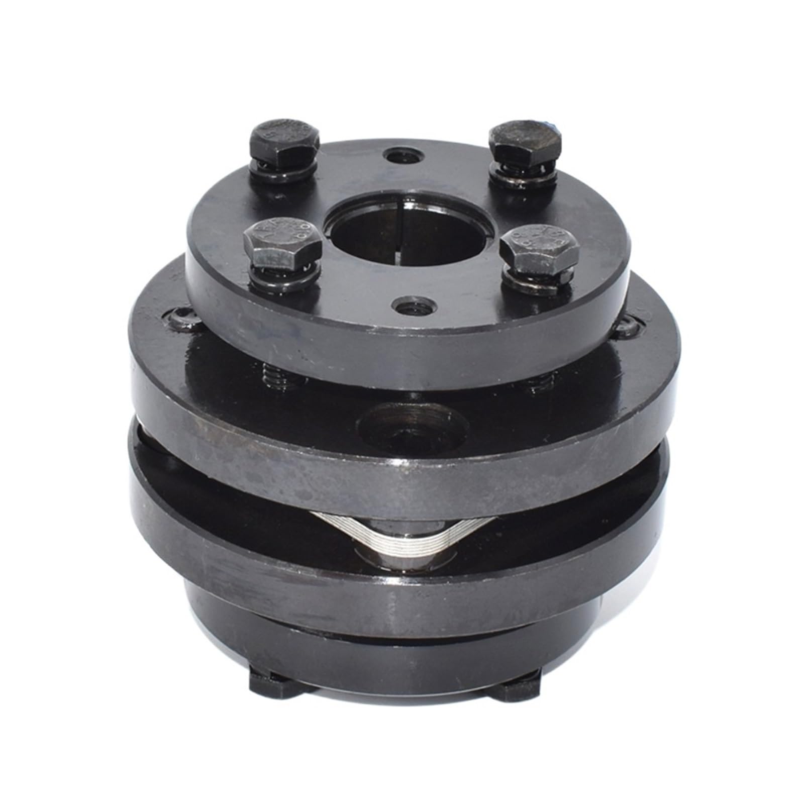 Giunto a flangia di espansione con manicotto conico singolo e doppio diaframma di precisione DBL31 in magazzino Elasticità(D100-d24to60 L 70)