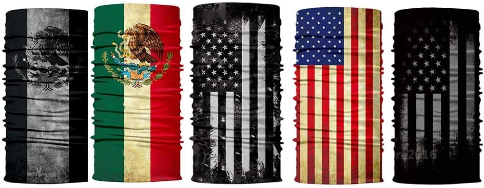 National Flag Neck Gaiter Face Sun Scarf Bandana Balaclava Headband UV FOR Sporting Motorcycles Hiking Camping