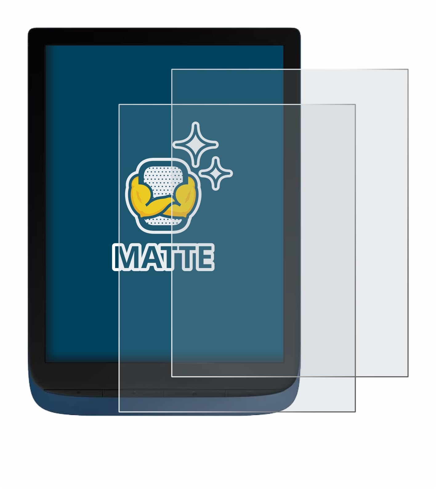 brotect 2-Pack Screen Protector Anti-Glare compatible with Vivlio InkPad 3 Screen Protector Matte, Anti-Fingerprint Protection Film