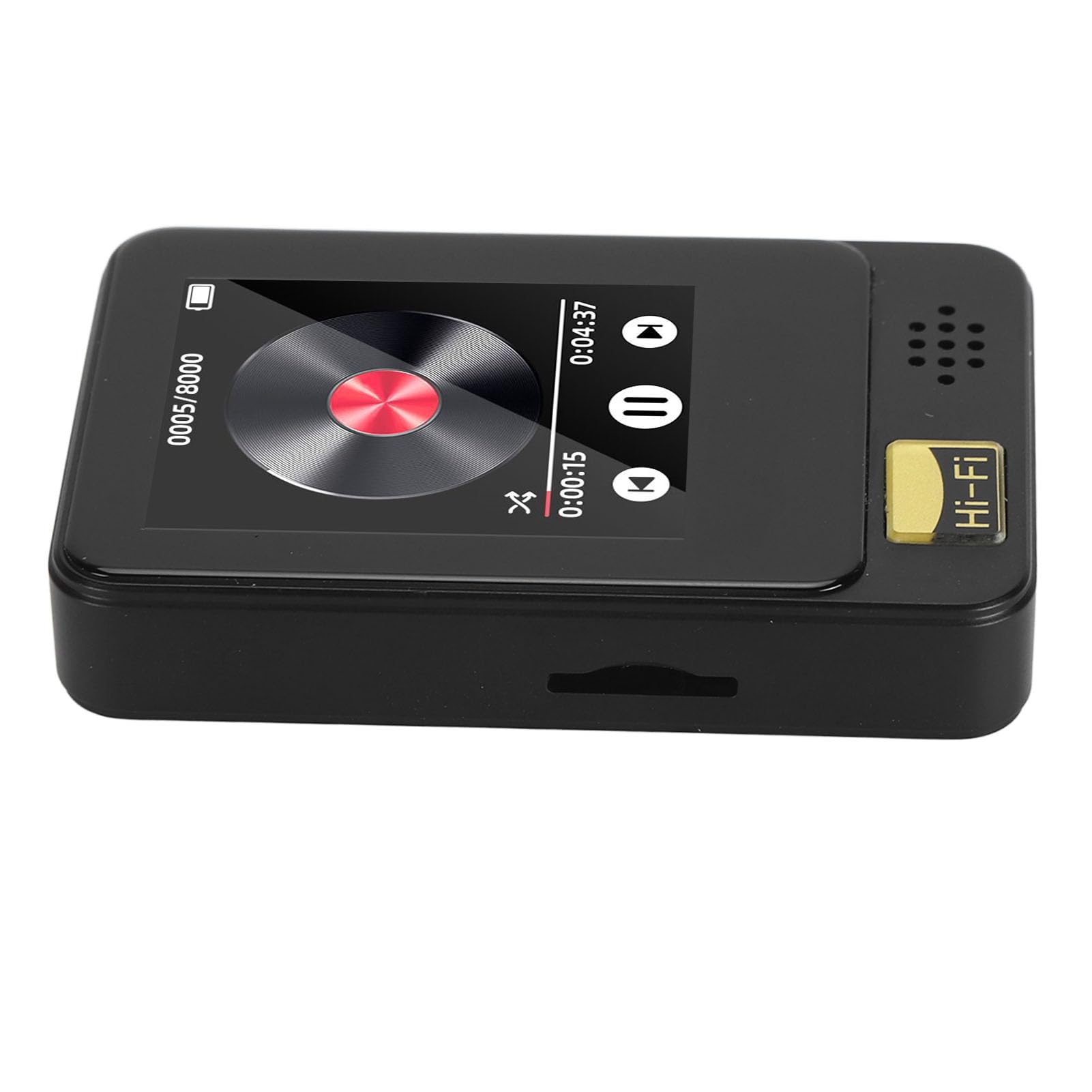 Luocute MP3 Music Player, 5.0 1,77 Cala Ekran Dotykowy Portable HiFi MP3 Odtwarzacz z Kalendarzem Nagrani (64G Mała karta pamięci)