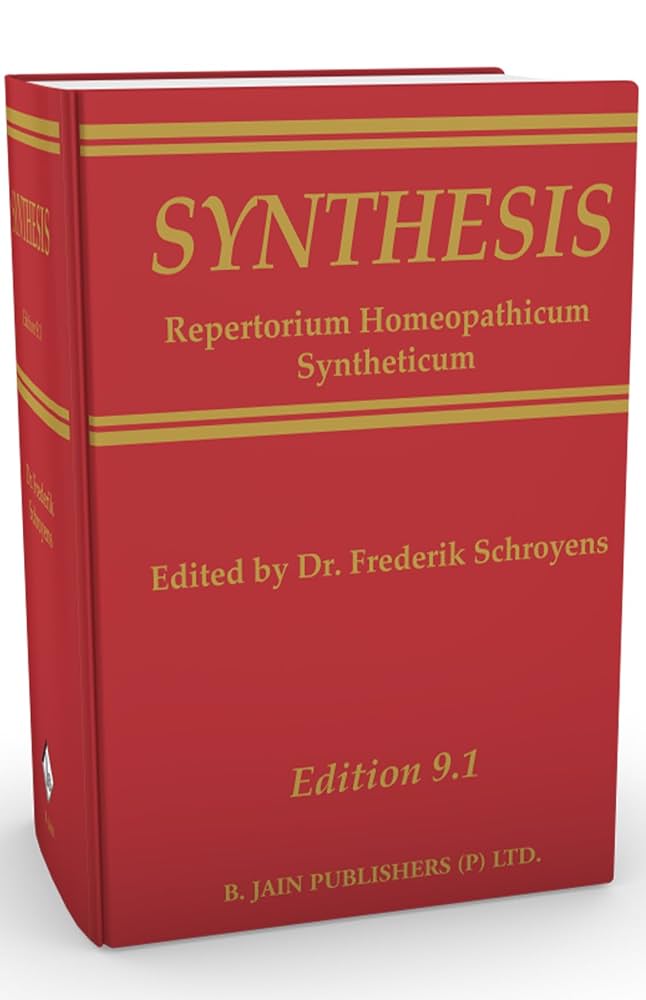 Synthesis Repertorium opathicum … Synthesis Repertorium Homeopathicum Syntheticum Edition 9.1