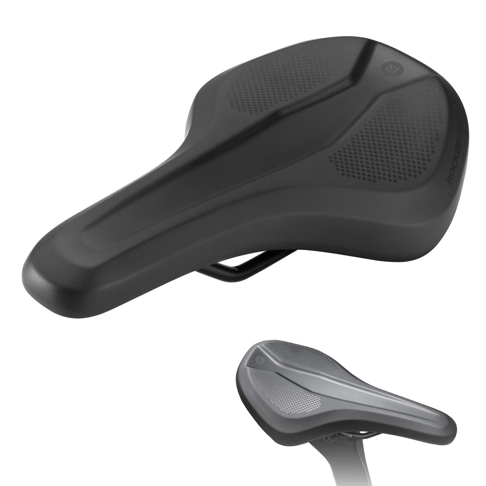ROCKBROS Bike Seat Mountain/Road Bike Seat Breathable & Lightweight Bike Saddle for Men a…