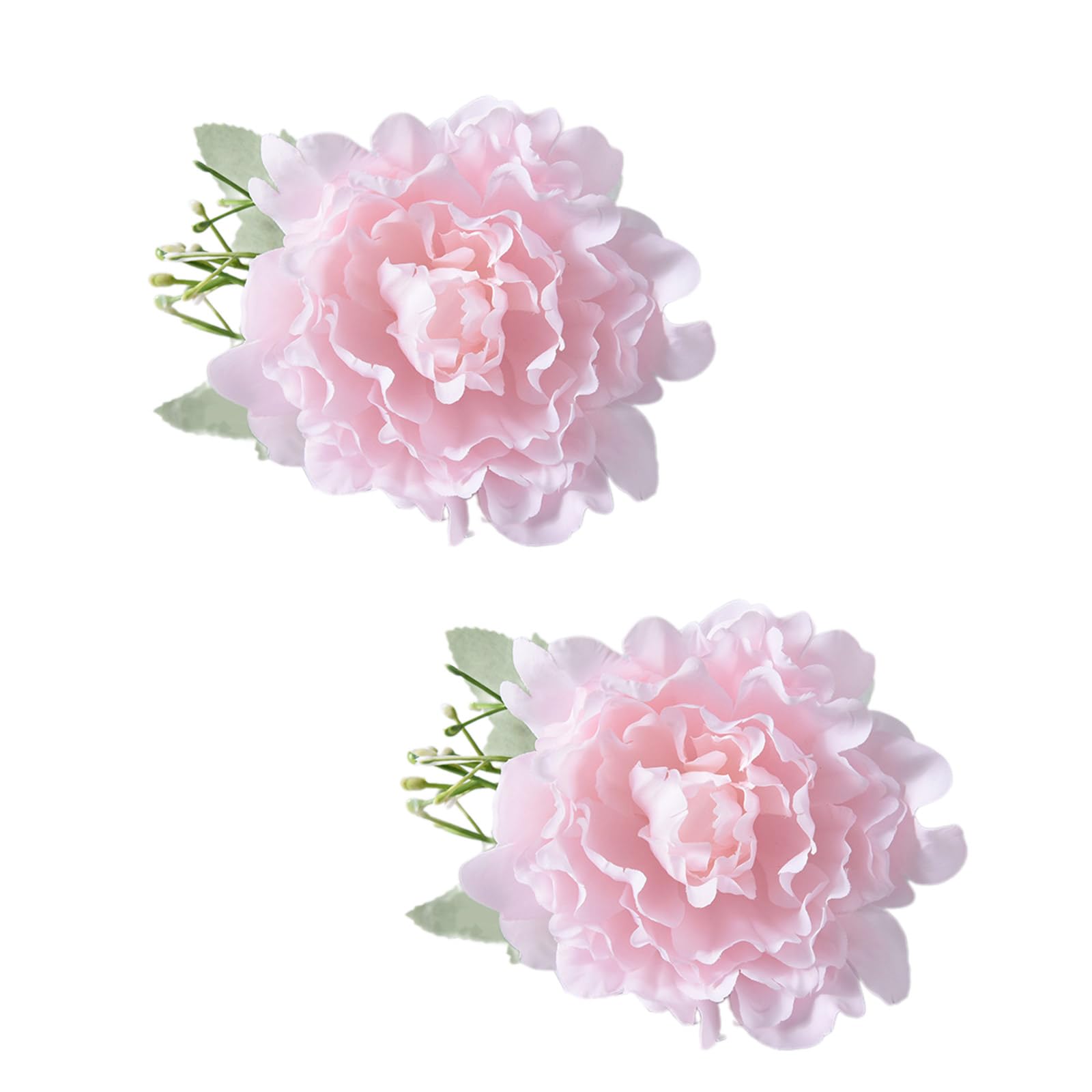 Of 2Pcs Artificial Peony Flower Curtain Tiebacks Clip Curtain Rope Tie Window Drapes Clamps Drapery Holdback Buckle Holdback