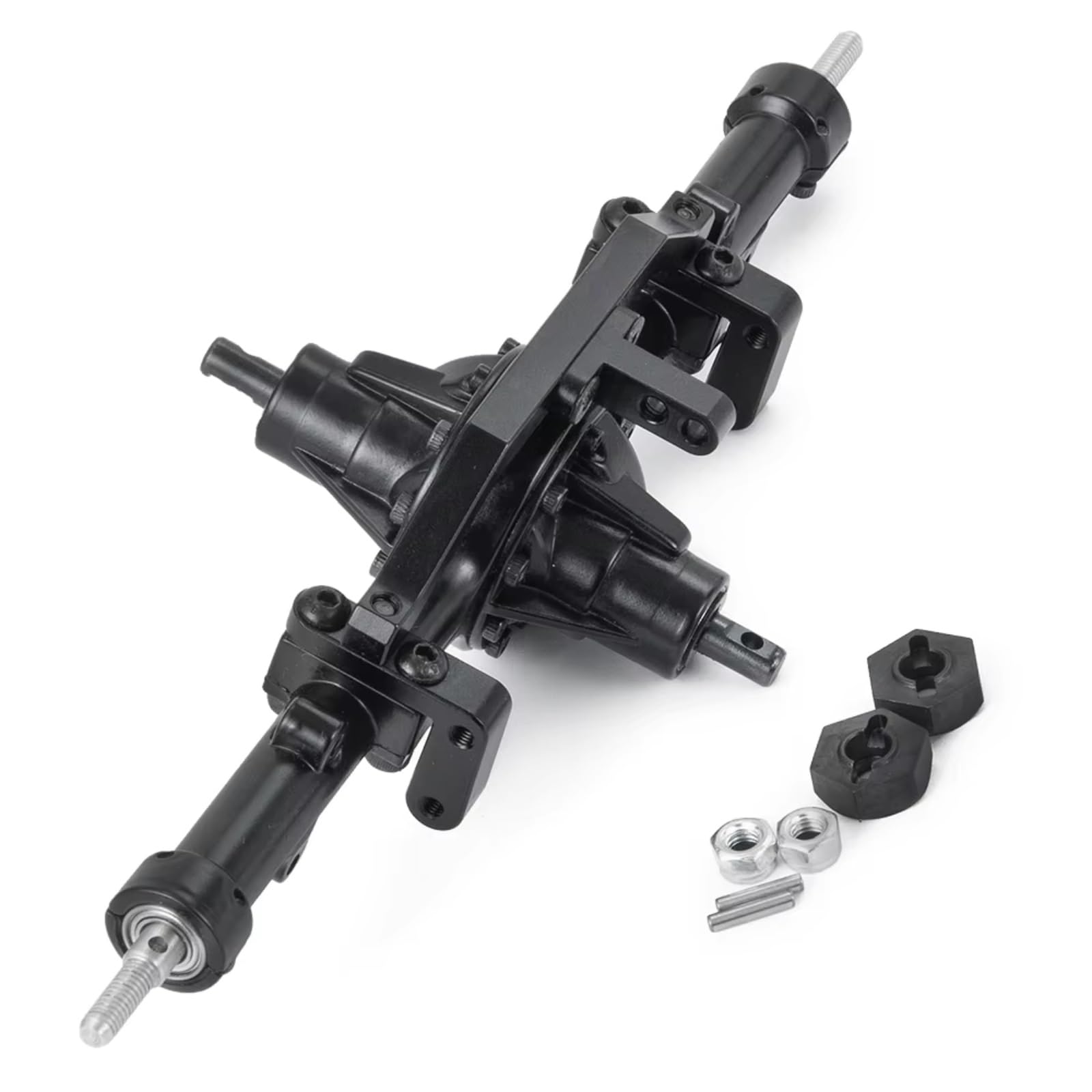 Per Rock D90 1/10 Assale Completo Centrale RC Car Assi Metallo Parti Aggiornamento Crawler Truck Modello Accessorio Reapir Sostituisci Assembla Ricambi RC