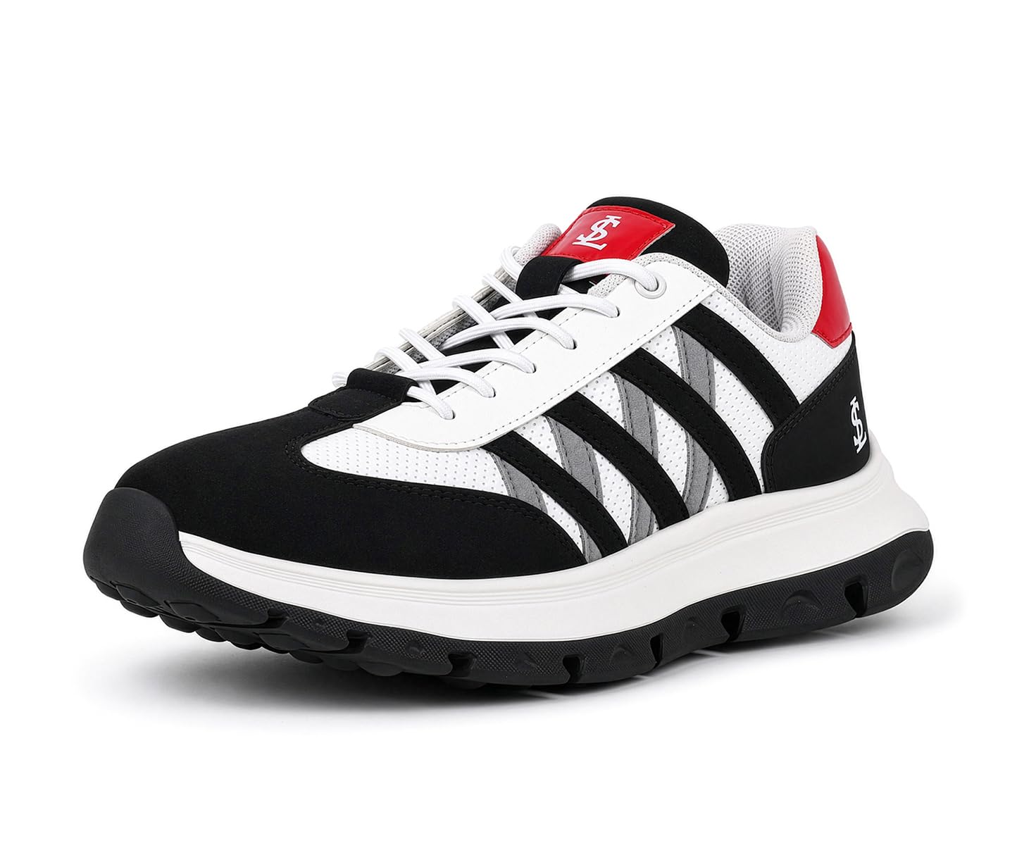 louis stitch Men's Lightweight Sneakers | Ultra-Lightweight Elastic Lace-Up Shoes for Men| Perfect for Casual, Gym & Travel Wear | LS-AT-CS-picture-16