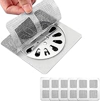 Vista 8 de Pegatinas Desechables para Drenaje de Cabello, Nueva Actualización Atrapacabellos Desechable para Piso y Ducha, Protector de Drenaje de Ducha