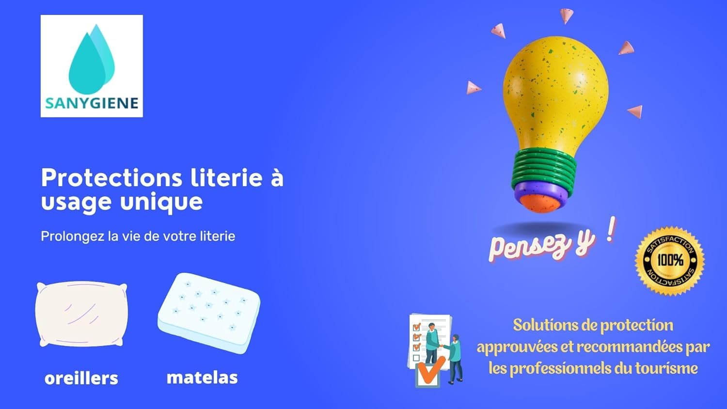 Lot de 10 Alèses Matelas Imperméables Jetables – Lit 2 Places – Usage Professionnel – Fixation Élastiques – Anti-Fuites, Anti-Bactérien – Tourisme, Médical, Hébergement Social (160 x 200 cm)
