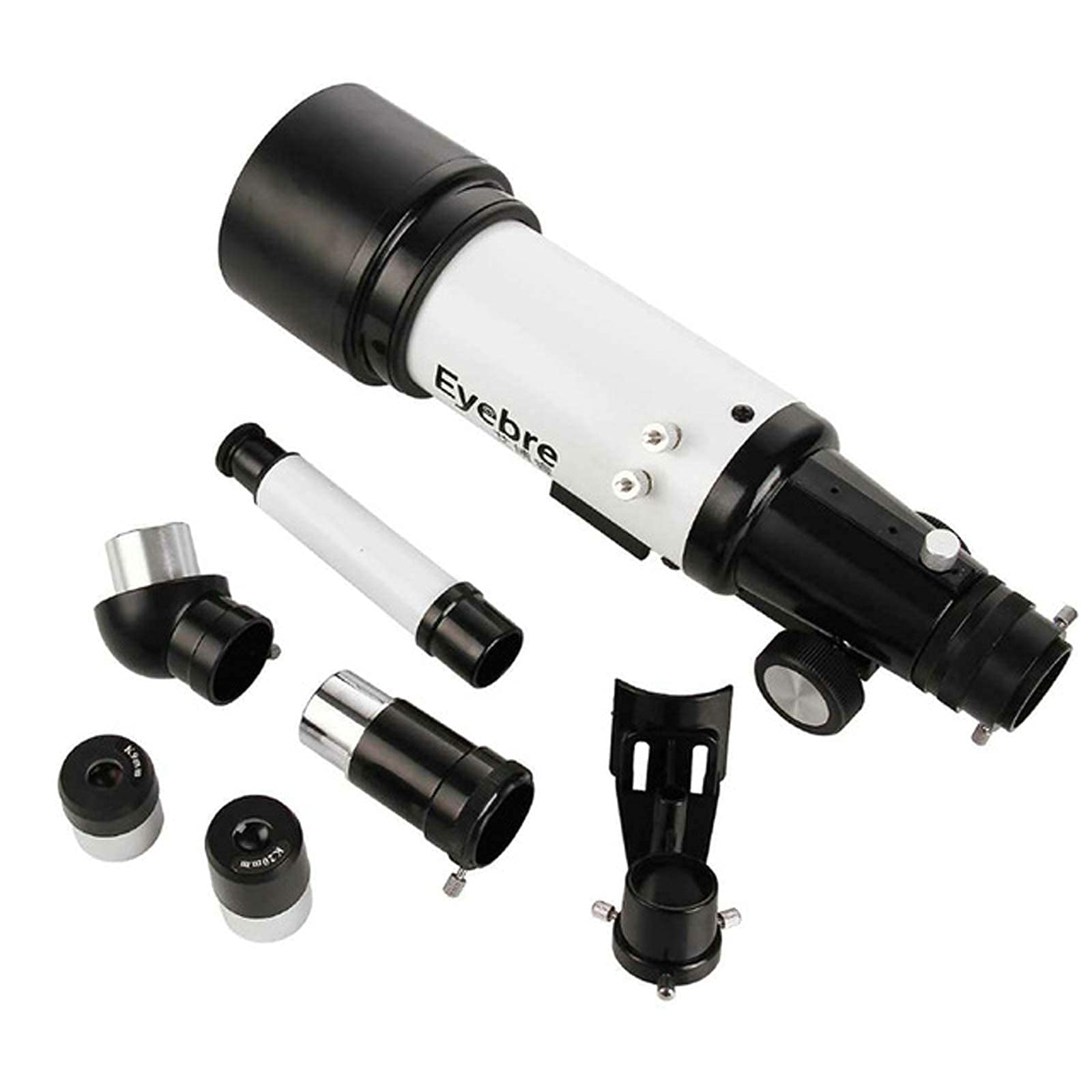 Przenośny teleskop podróżny dla dorosłych z szukaczem, teleskop dla dzieci, dorośli, początkujący astronomowie, teleskopy refraktorowe 50 mm, adapter do smartfona, plecak i filtr księżycowy