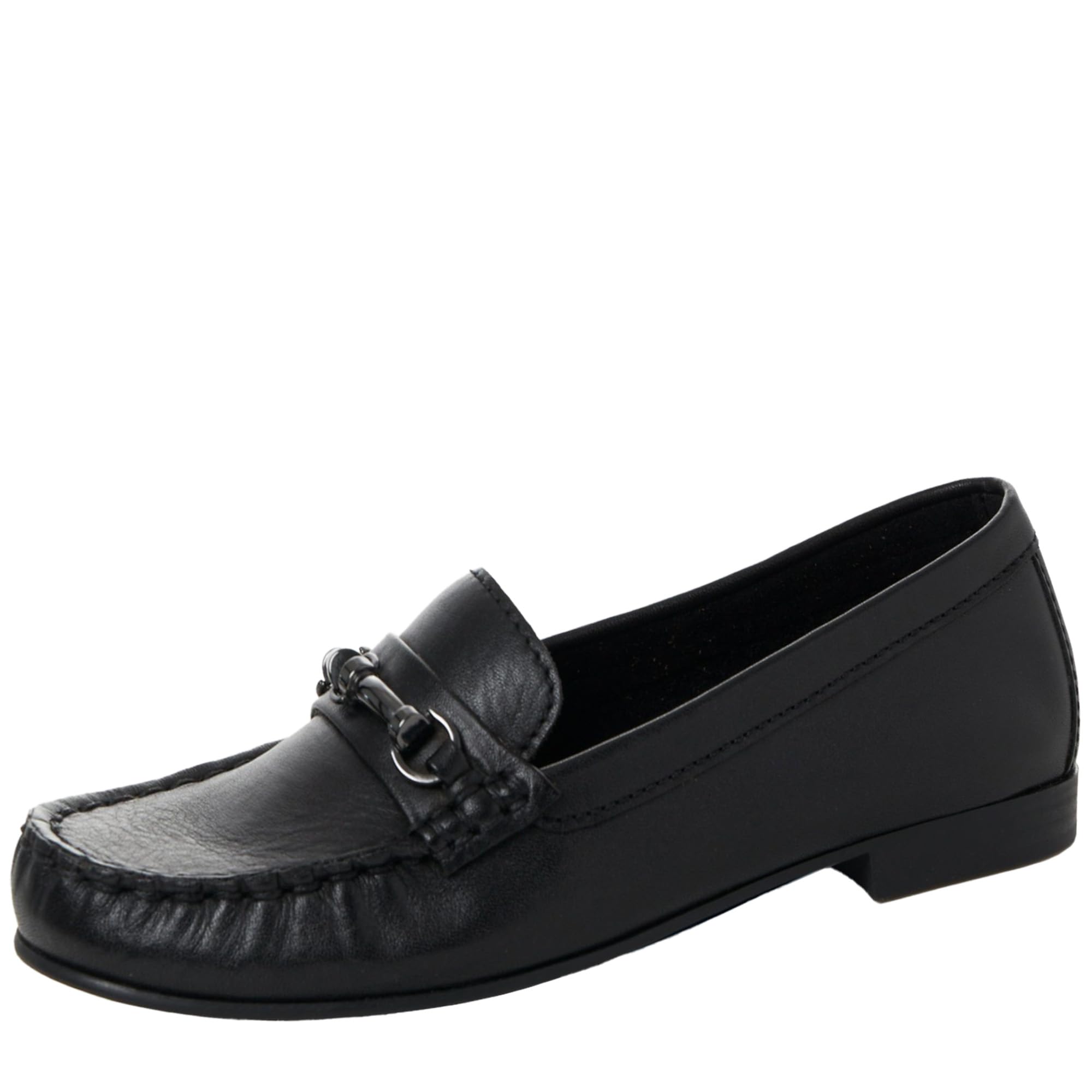 MARCO TOZZI Women's 2-24207-44 Moccasin, Black, 41 EU, Black, 8.5 UK