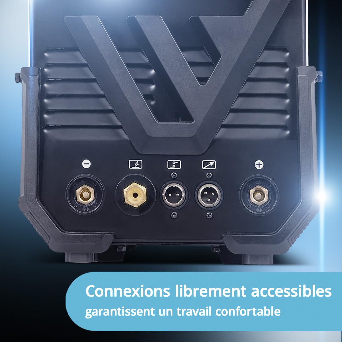 STAHLWERK Poste à souder combiné 3-en-1 AC/DC TIG 200 ST Digital – TIG & MMA (ARC) jusqu'à 200 A, mode Clean pour le nettoyage électrochimique des soudures inox, amorçage HF, fonction Spot