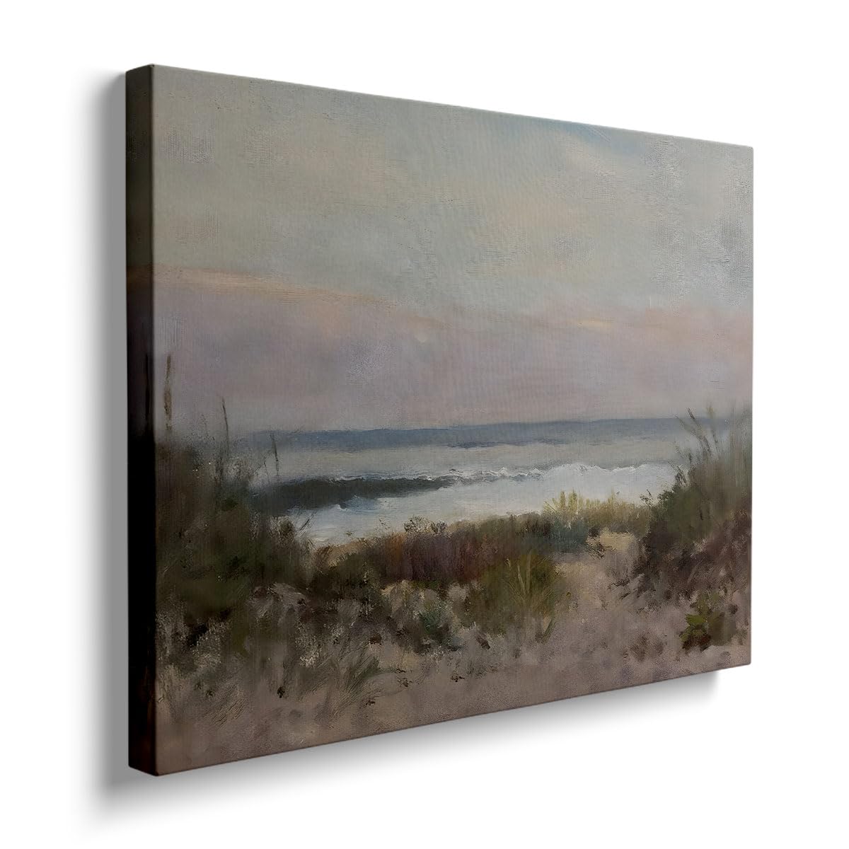 prinfantasy Wall Art Home Decoration Poster Modern Plant Decor Landscape Painting Bedroom Living Room Office Background Wall Decoration Poster Framed 40x30cm YH036 - Image 2