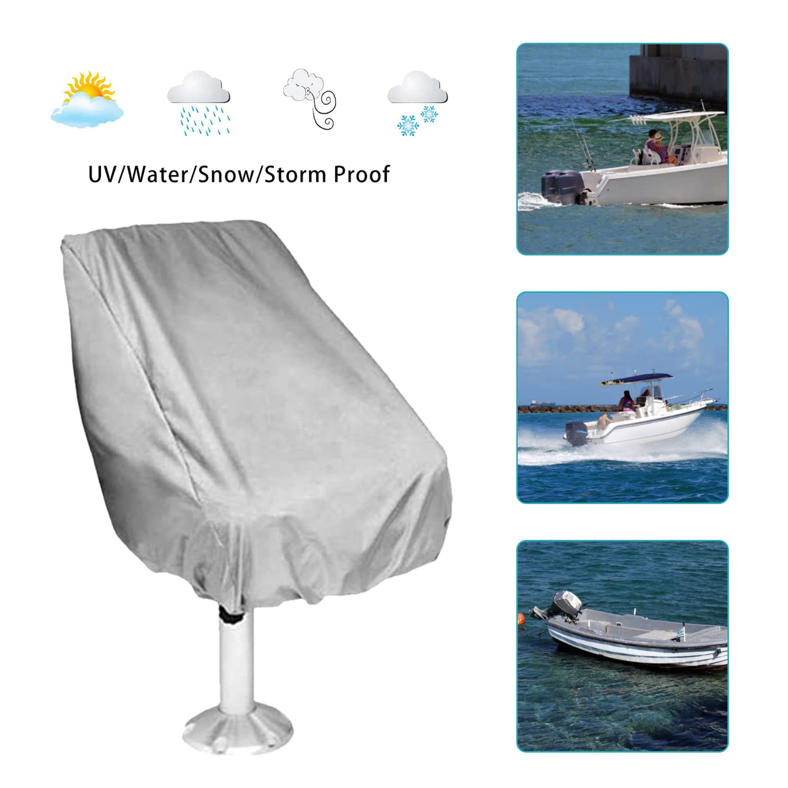 Boots Sitzbezug Wasserdicht - 210D Polyester Für Kapitänsstuhl