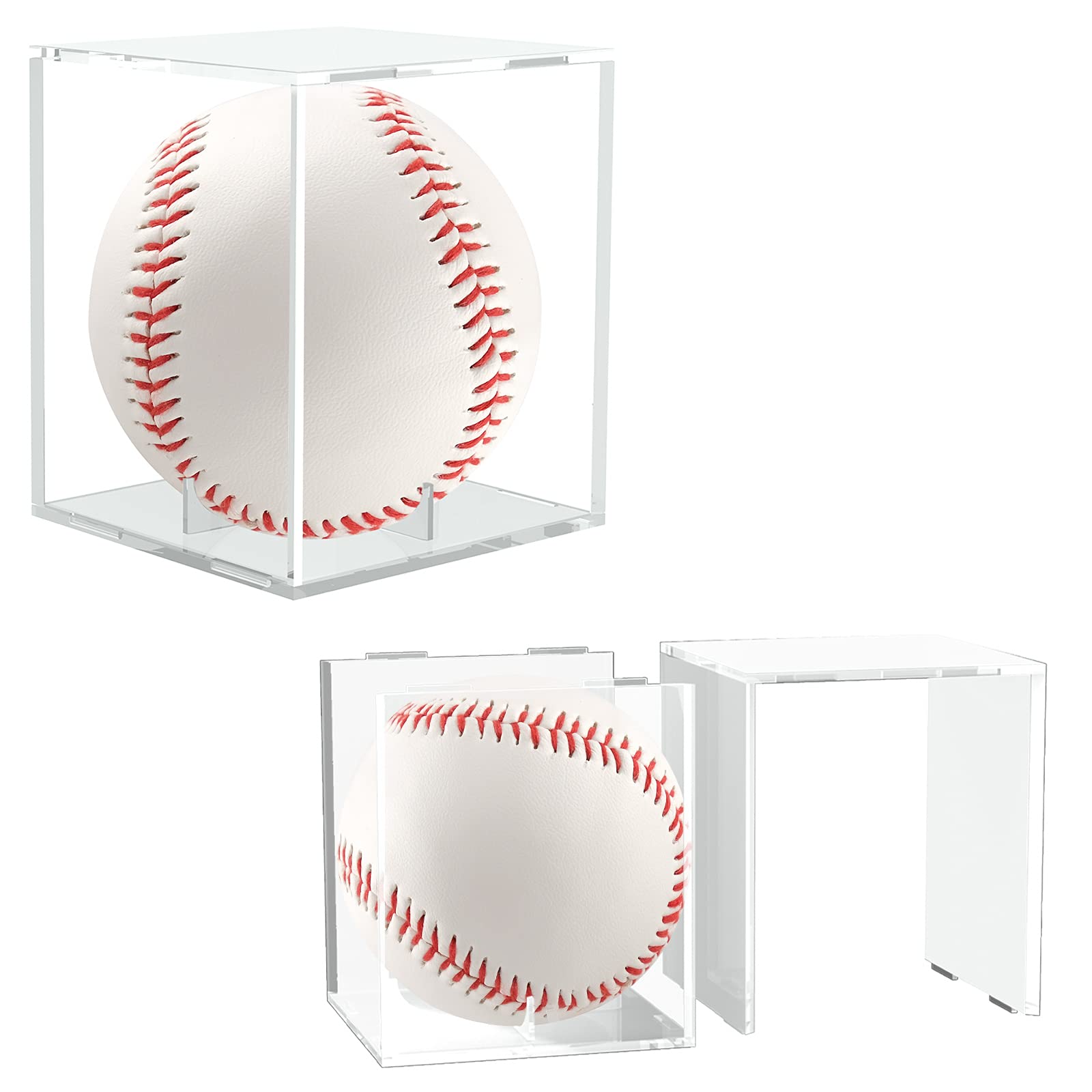 Produktbild von Baseball-Vitrine, Baseball-Halter Für BäLle, Zur PräSentation