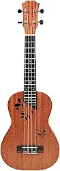 Ukulele acústico de 4 cordas de mogno de 58,4 cm 17 pés Ukulele para iniciantes havaiano ukuleles ukelele kit iniciante