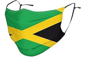 Jamaica Adult Reusable Face Mask