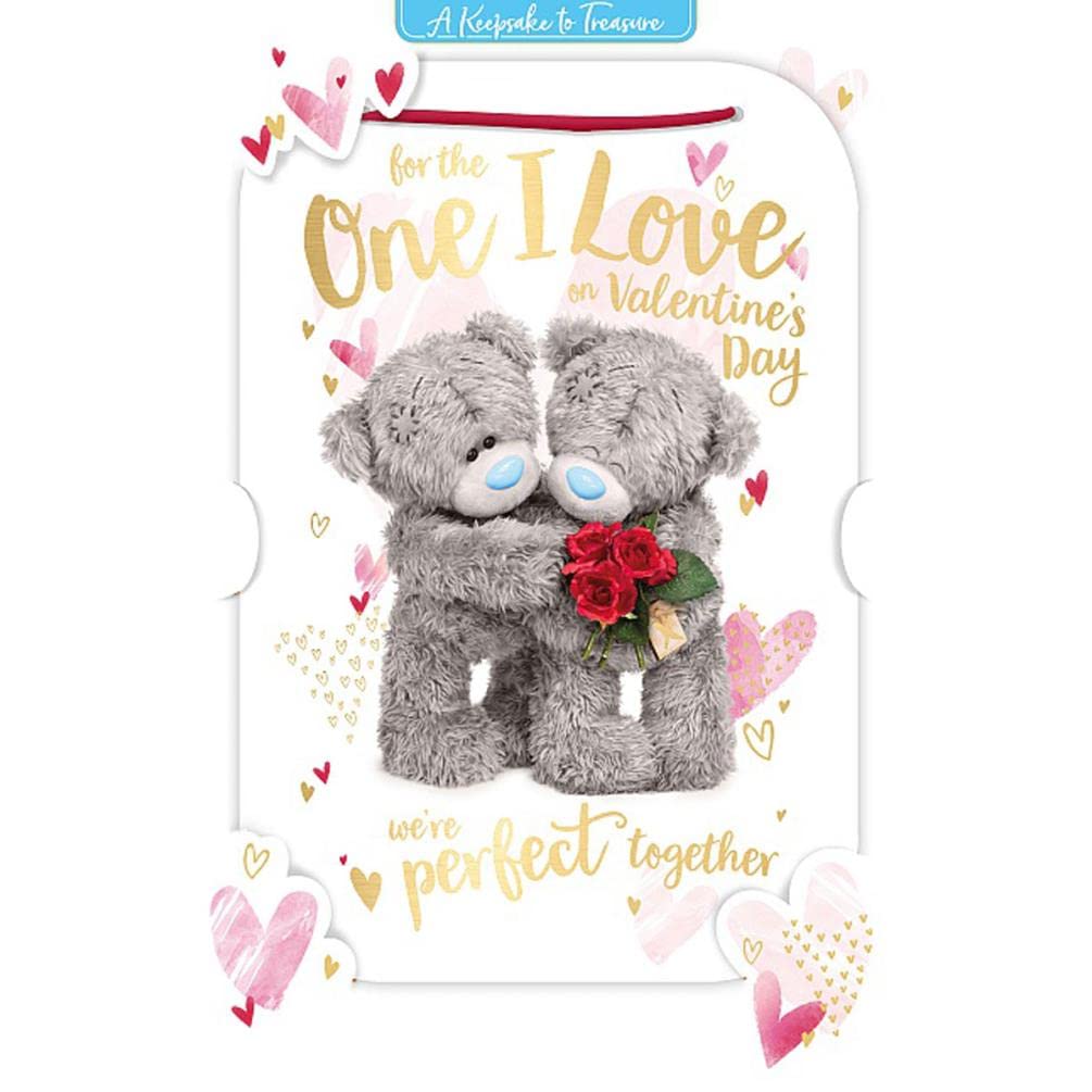 One I Love Me To You 3D Holographic Valentine's Day Card