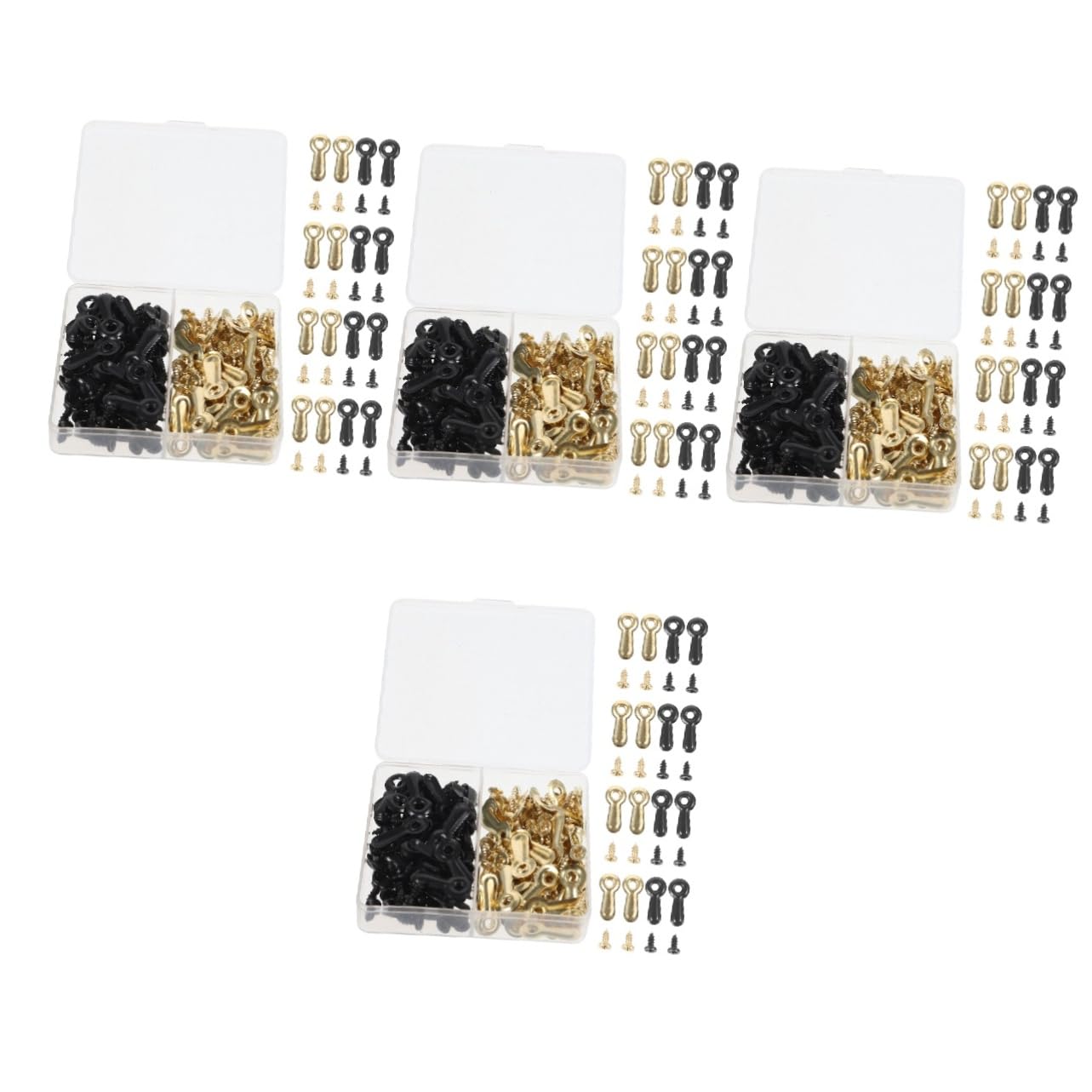 Clips de fixation pour cadres photo Zerodeko avec vis d'accrochage robustes en fer x480