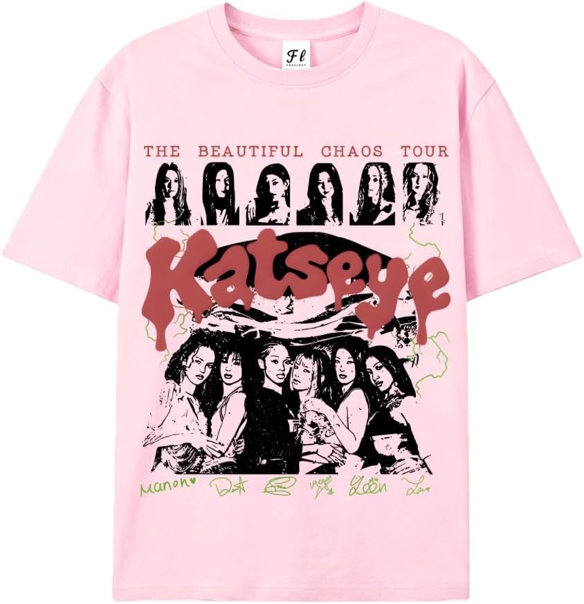 Katseye Shirt Graphic Tees for Fans Women Men, Katseye Merch, S-5XL