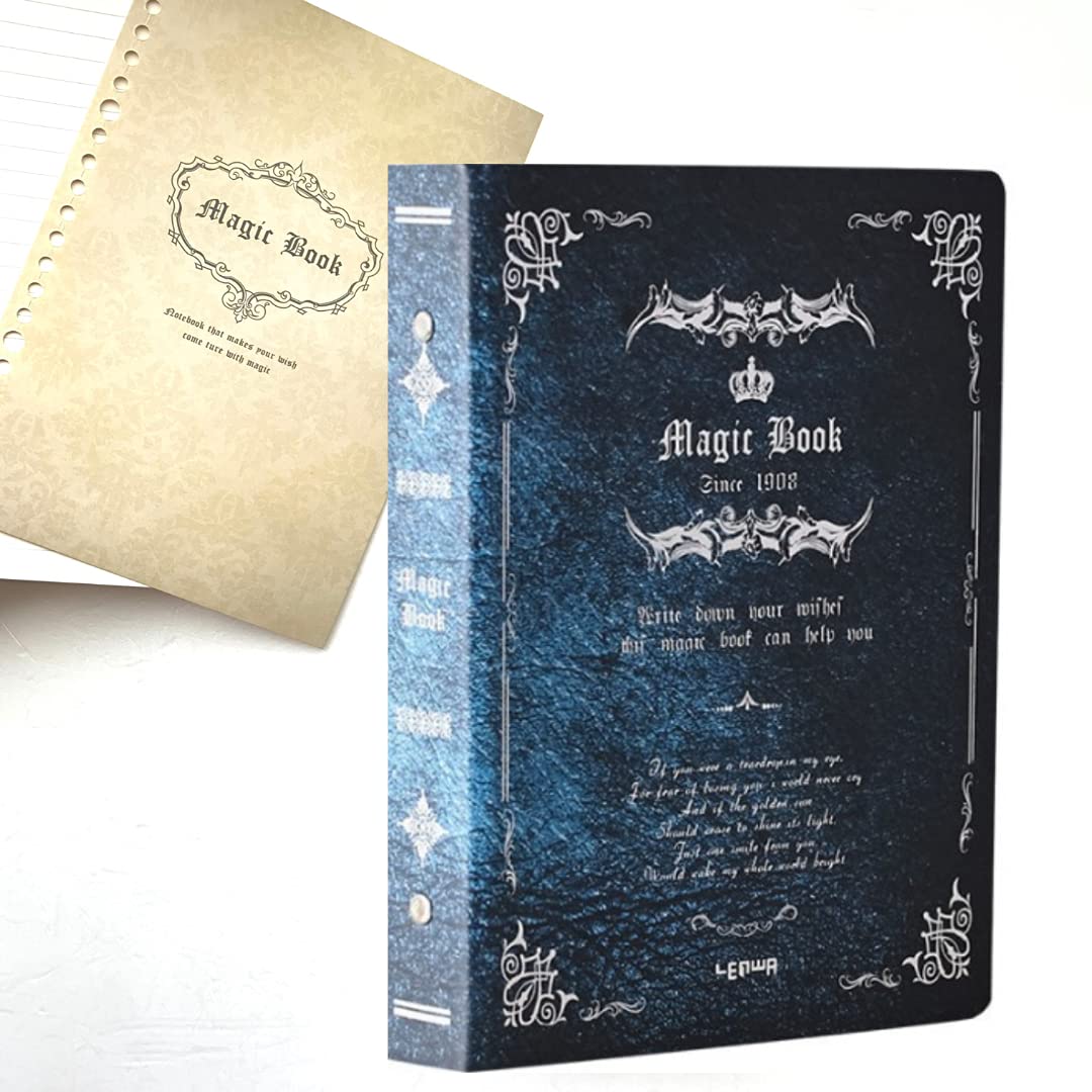 Amazon.co.jp: [TJ's shop] アンティーク ノート A5 日記帳 魔法本