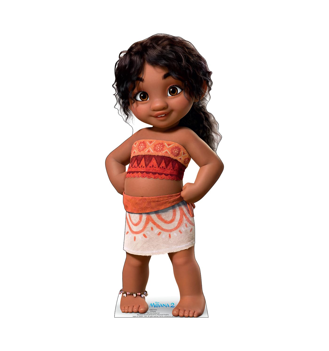 Cardboard People Simea Life Size Cardboard Cutout Standup - Disney's Moana 2 (2024 Film)