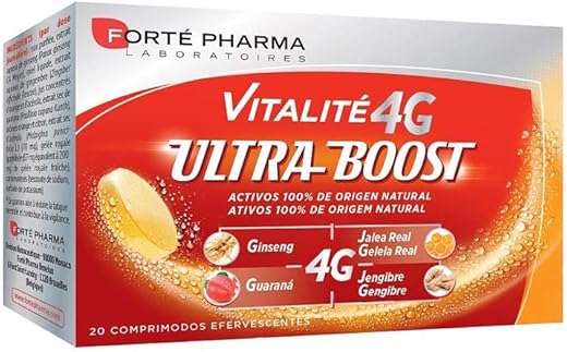 Forte Pharma Vitalite 4G Ultraboost 20Comprimidos Efervescentes