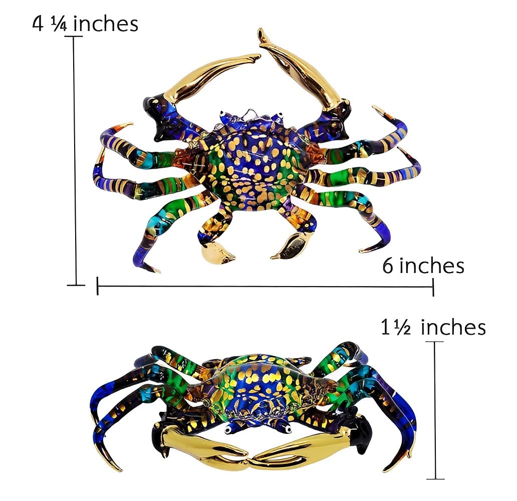 Small Crab 　カニ　ミニチュア Miniature Crab, Mini Hermit Crab, Beach Garden Supplies