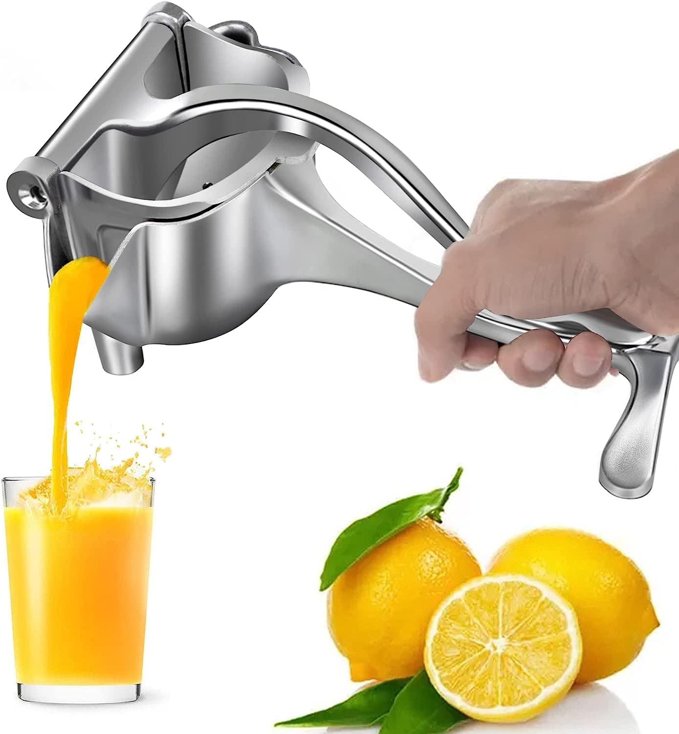 Buy YETI Hand Press Juicer Machine Aluminium Manual Fruit Squeezer