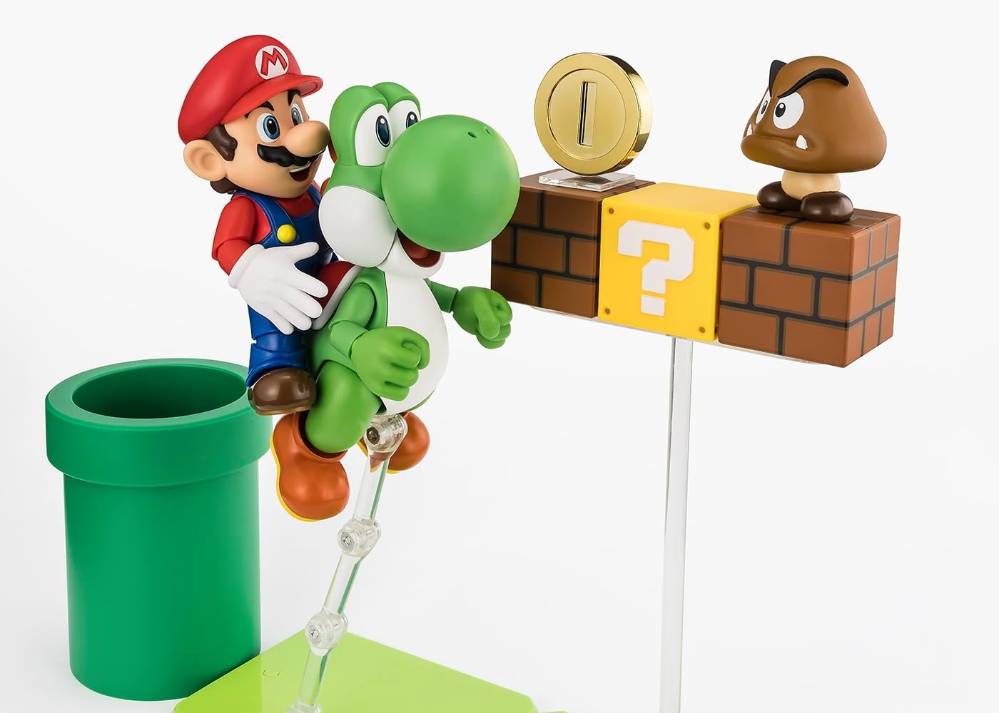 TAMASHII NATIONS - Super Mario - Super Mario Playset S.H.Figuarts Action Figure