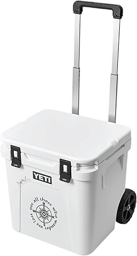 Miniatura 4 de Calcomanía de vinilo con brújula LOTR con texto en inglés Not All Who Wander are Lost  Adhesivos de vinilo para autos, camiones, camionetas,