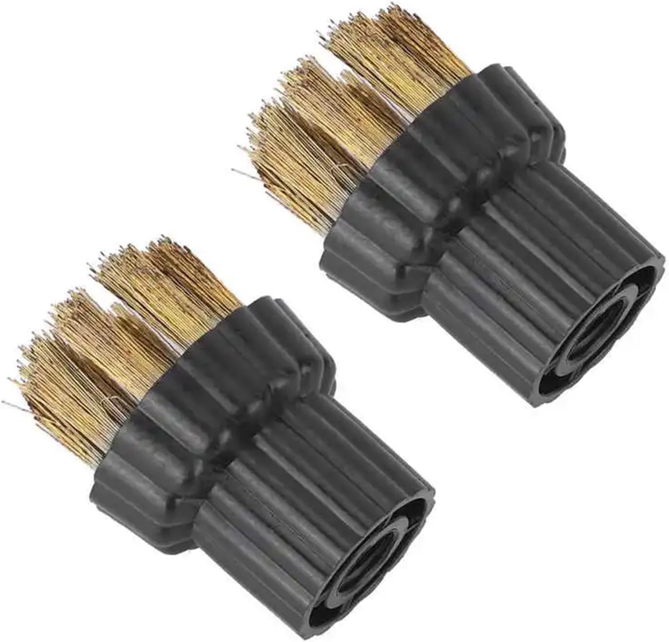 2Pcs Steam Cleaner Brass Brush Head Replacement Parts Fit， Compatible For Steam， Mop X5 Cleaning Tools Accessories