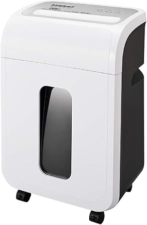 Amazon Gbc シュレッダー 静音 家庭用 オフィス用 最大細断枚数18枚 連続使用約10分 ホチキス対応 ダストボックスl 約600枚収容 クロスカットシュレッダ Gsha27x ホワイト 電動シュレッダー 文房具 オフィス用品