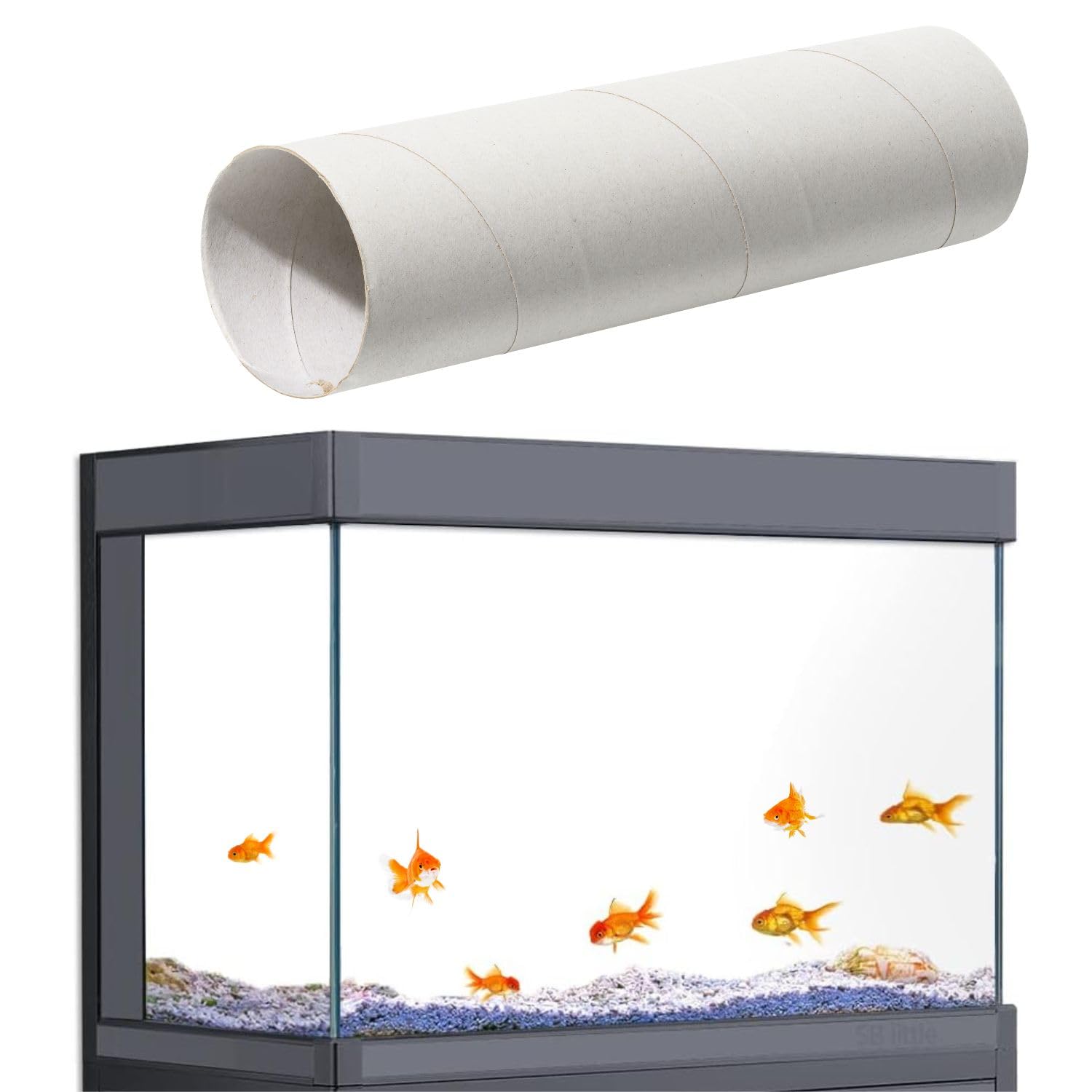 VAYINATO® Aquarium Fish Tank (2 x 3 Feet) White Background Sticker Poster | Adhesive Design | Easy to Attach The Decoration Paper to Aquarium Fish Tank by Petzlifeworld (B0CYZC48BD) Amazon Price History, Amazon Price Tracker
