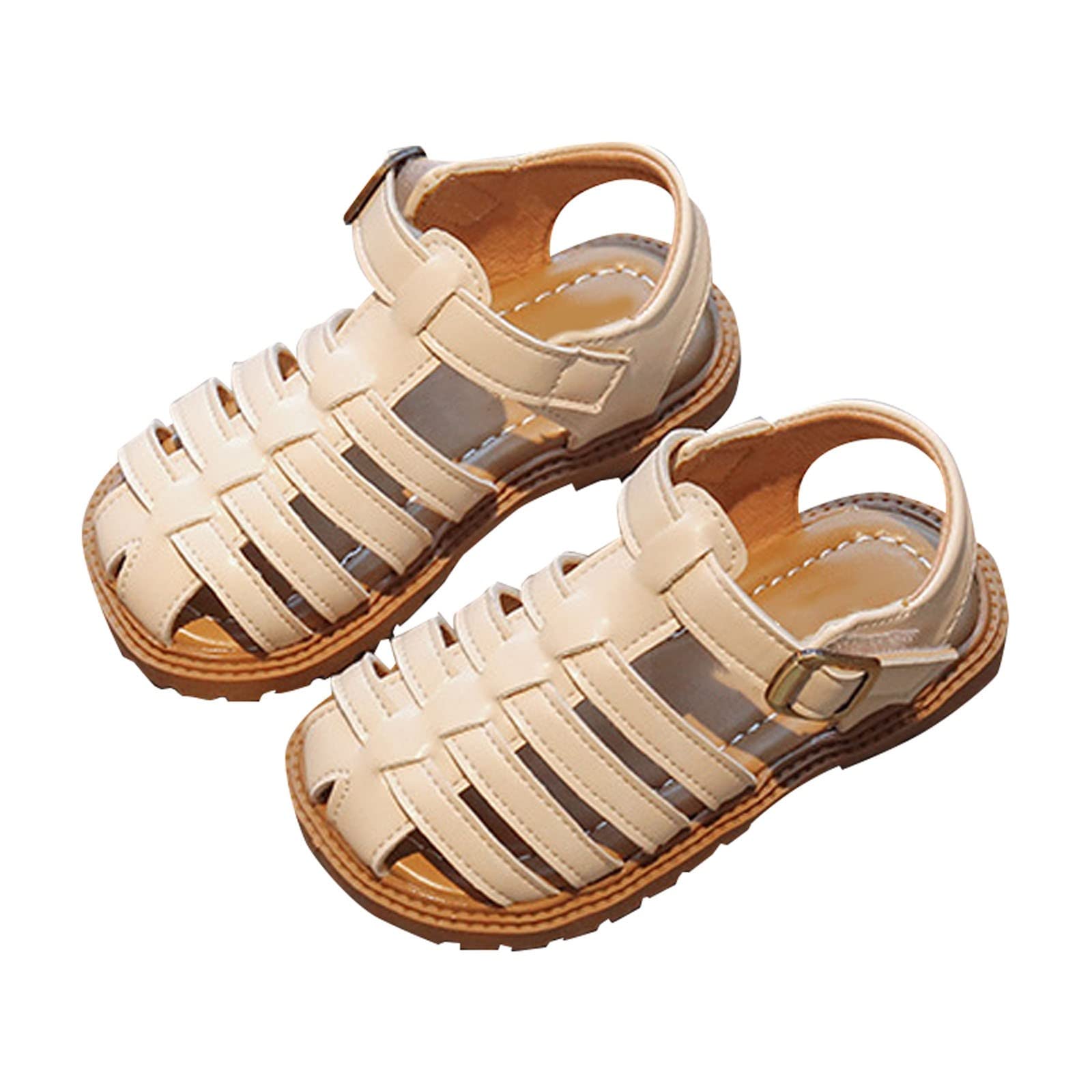 Genérico Niñas Sandalias Playa, Suave Cómodo, Sandalias con Velcro Verano Niñas, Princesa Lazo Sandalias Niñas, Princesa Zapatos Niñas, Antideslizante, Zapatillas de Baile para Cumpleaños Vestir Fiesta