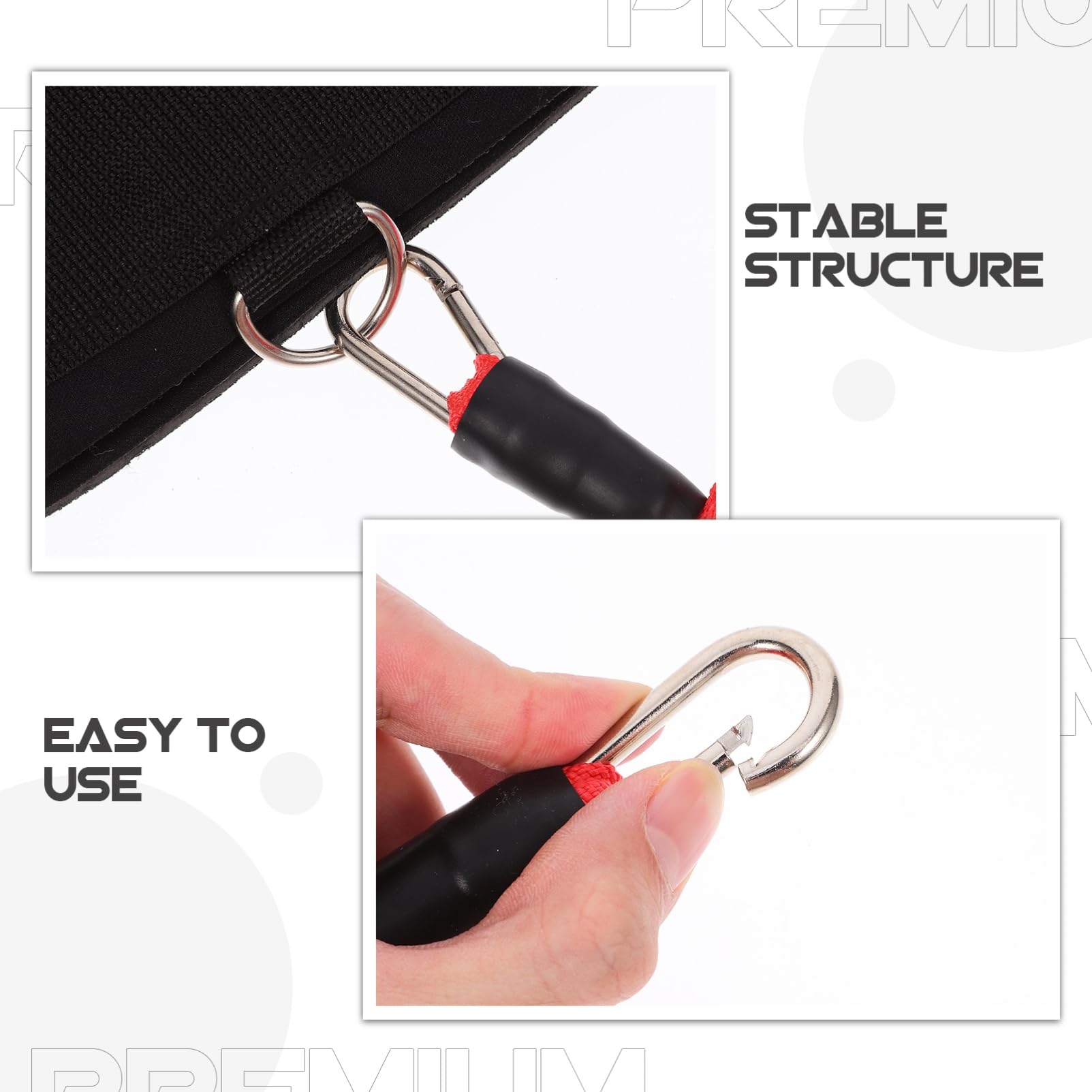 Fasce Elastiche per Caviglie Fasce per Vita Riutilizzabili per Caviglie Kit di Elastici per Rafforzare le Gambe Attrezzatura per Allenamento Indoor