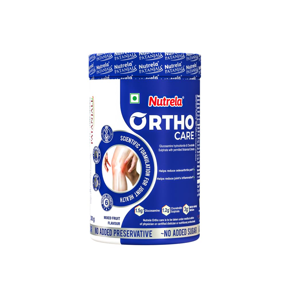 Nutrela Ortho Powder for Joint,body & Muscle Pain Releif - 300 grams (Mixed Fruit Flavour)-picture-21