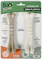 Kit Biobone 2 Unid. Mordedor Natural para Cães (Pequeno Kit, Laranja e Cana)