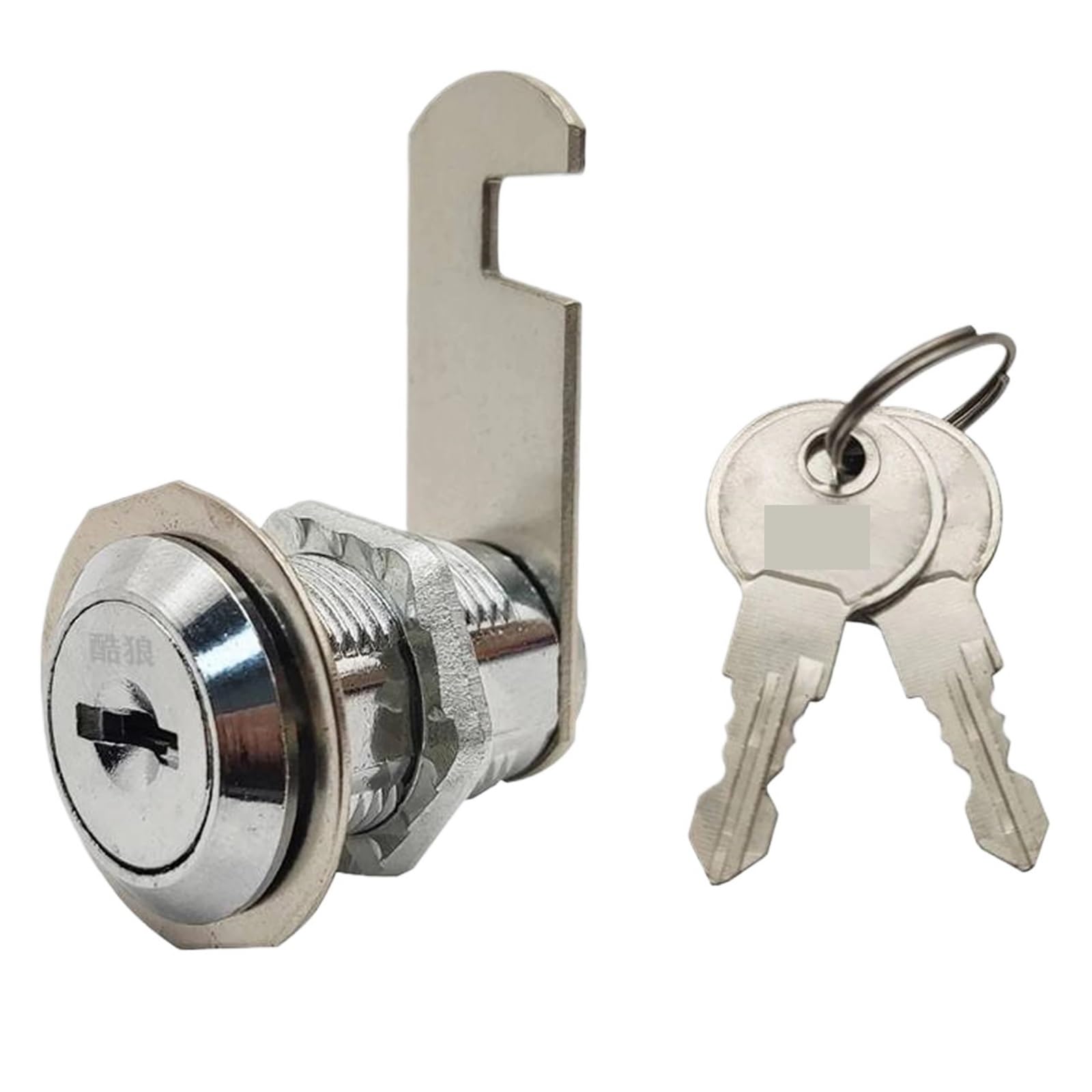 Cam Lock with Metal Key for Door Mailbox Cabinet Tool Box Gym Locker Furniture Drawer Hardware for Cabinet Letterbox(16mm)