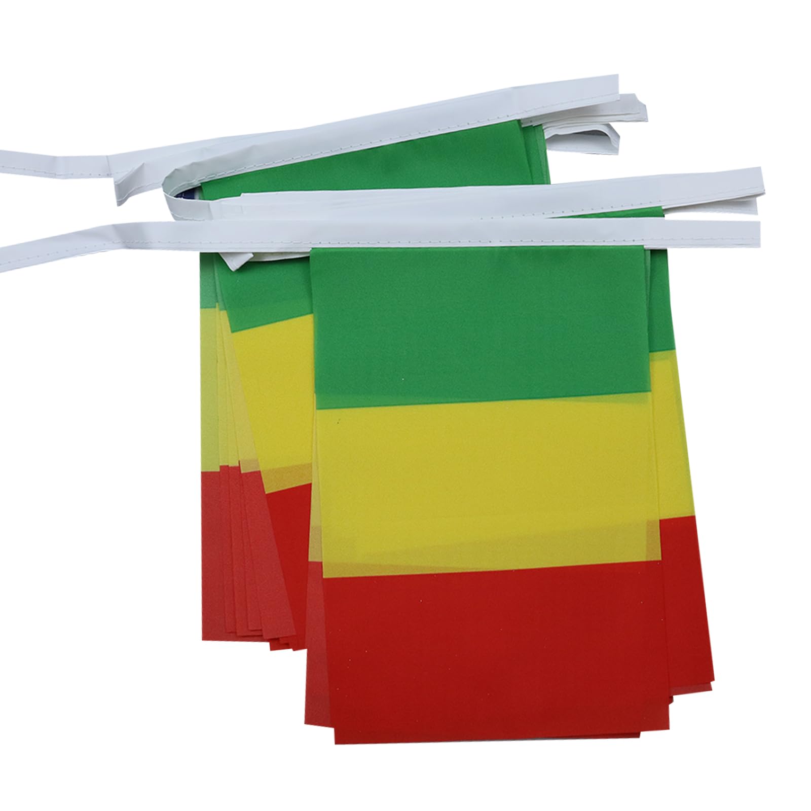 AZ FLAG Guirnalda 6 Metros, 20 Banderas de Ecuador 21x15 cm, Bandera Ecuatoriana 15 x 21 cm - Banderines — view 138