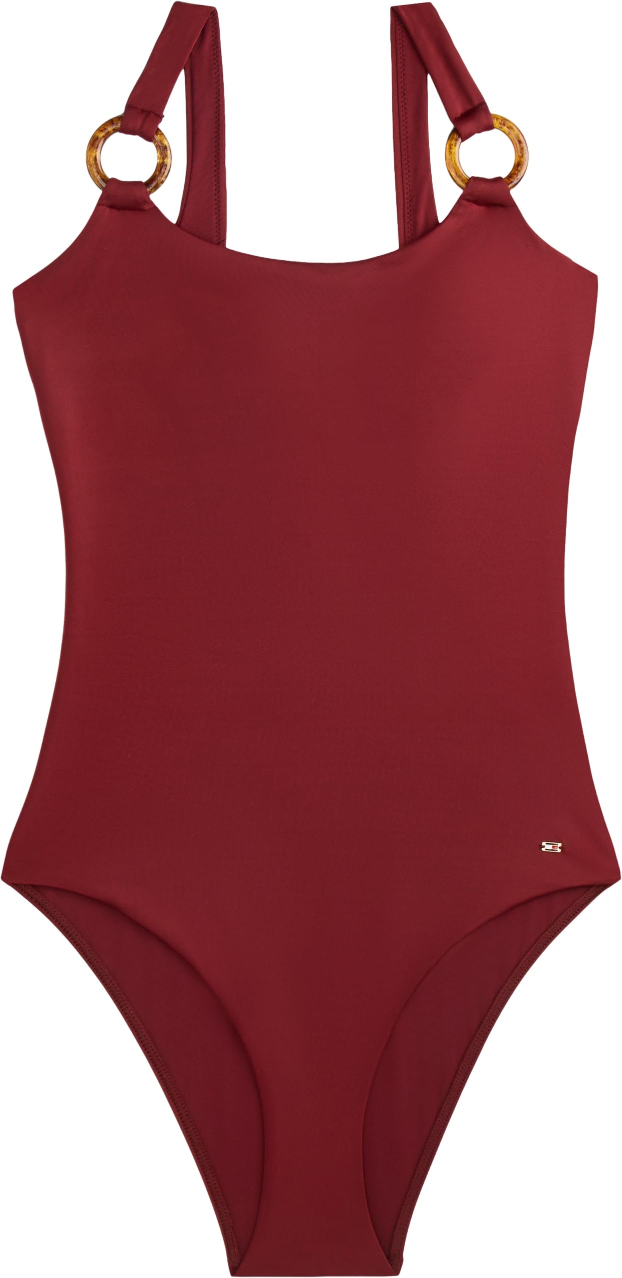 Tommy Hilfiger Scoop Back Op Uw0uw06480 Costume Intero con Scollo Rotondo Donna