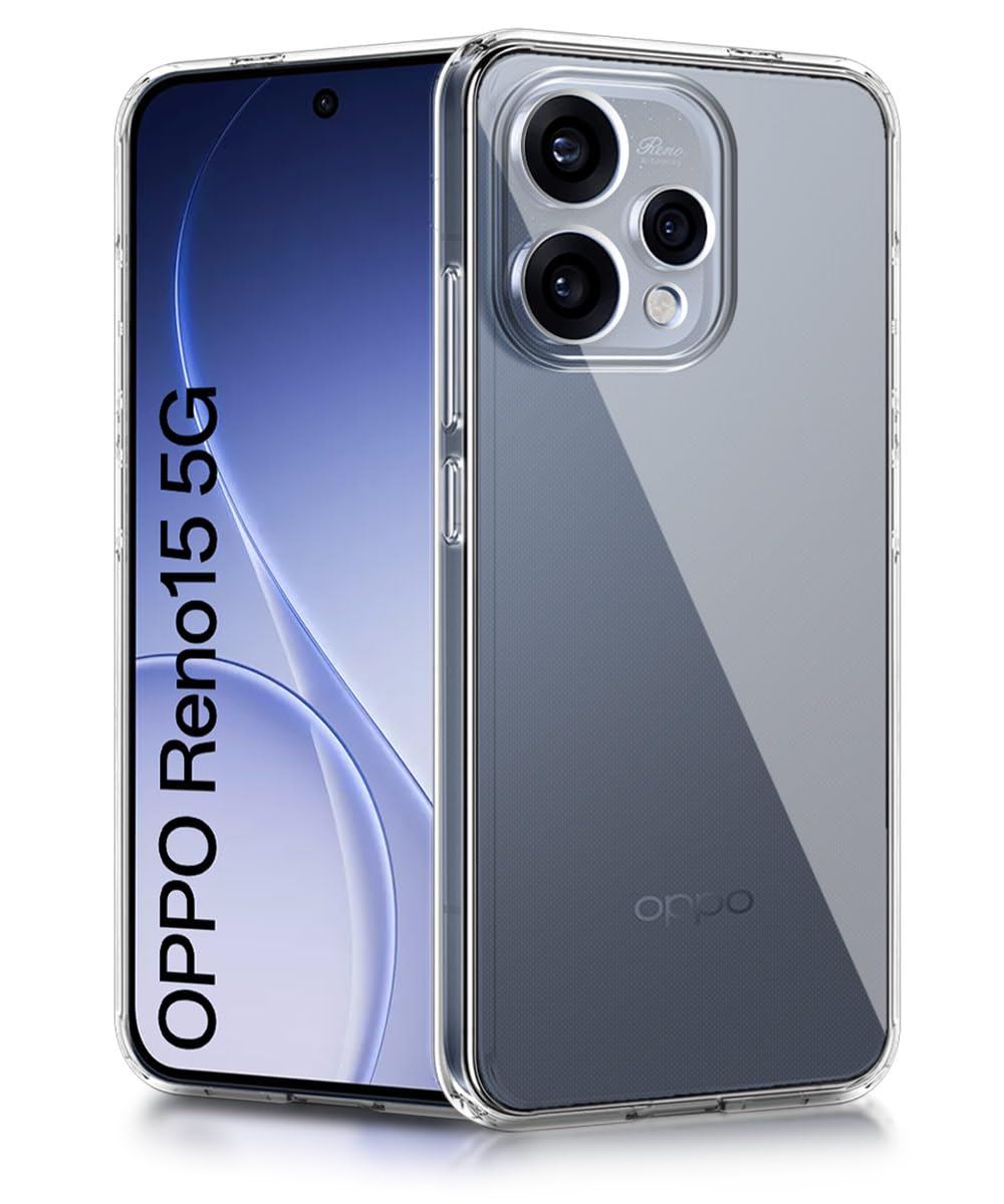 ILING Trasparente Hoesje voor OPPO Reno 15 5G (Reno15 5G), 360