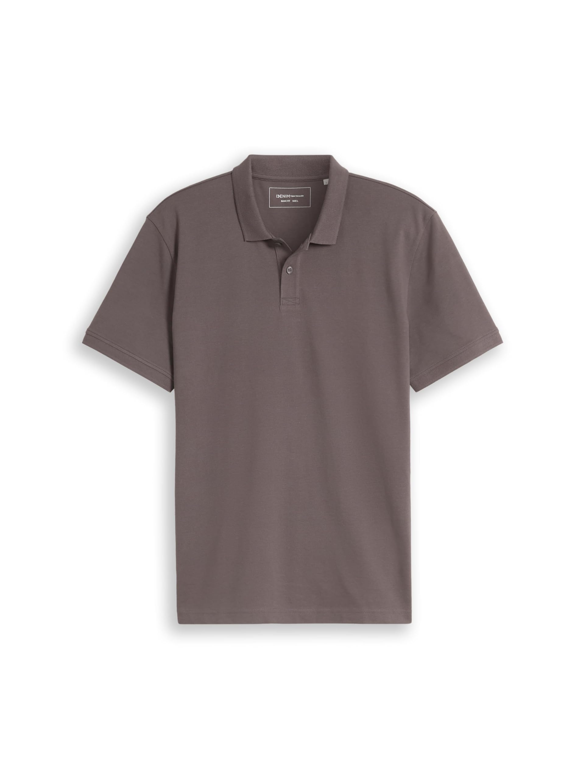 Tom Tailor Denim Men's 1050285 Basic Polo Shirt, 10616 - Granite Grey, XXL