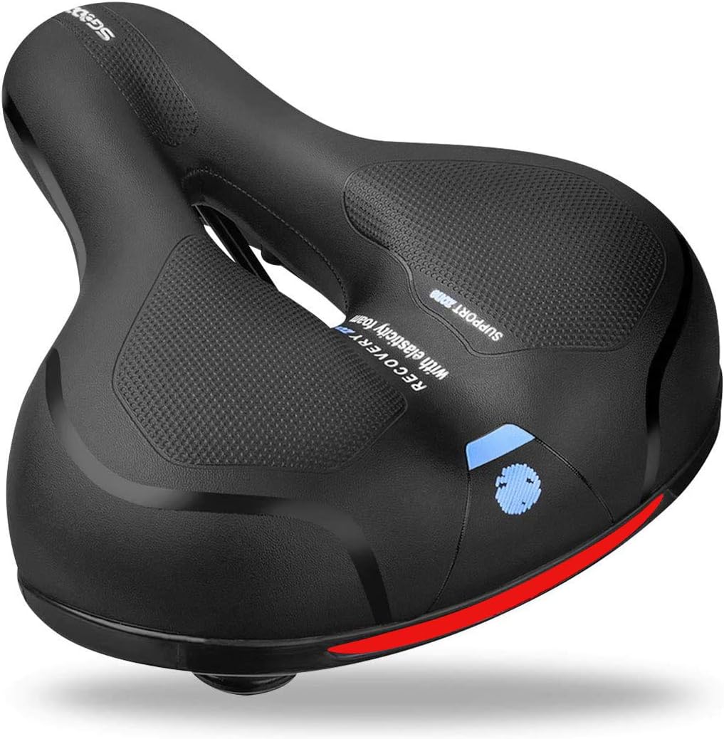 sella per bicicletta con ritagli