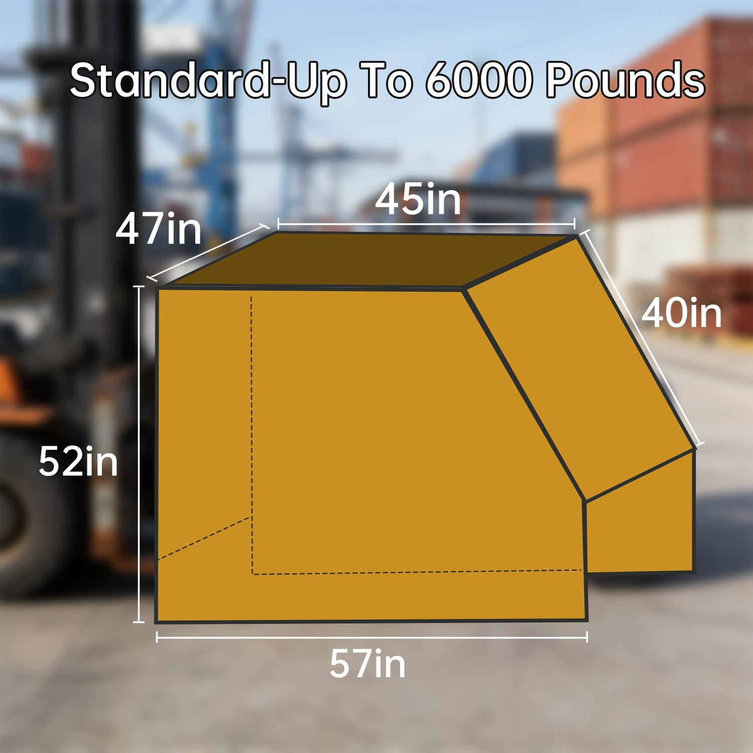 Forklift Cover - Waterproof & UV Protection -2 Forklift Cover - Waterproof & UV Protection -2